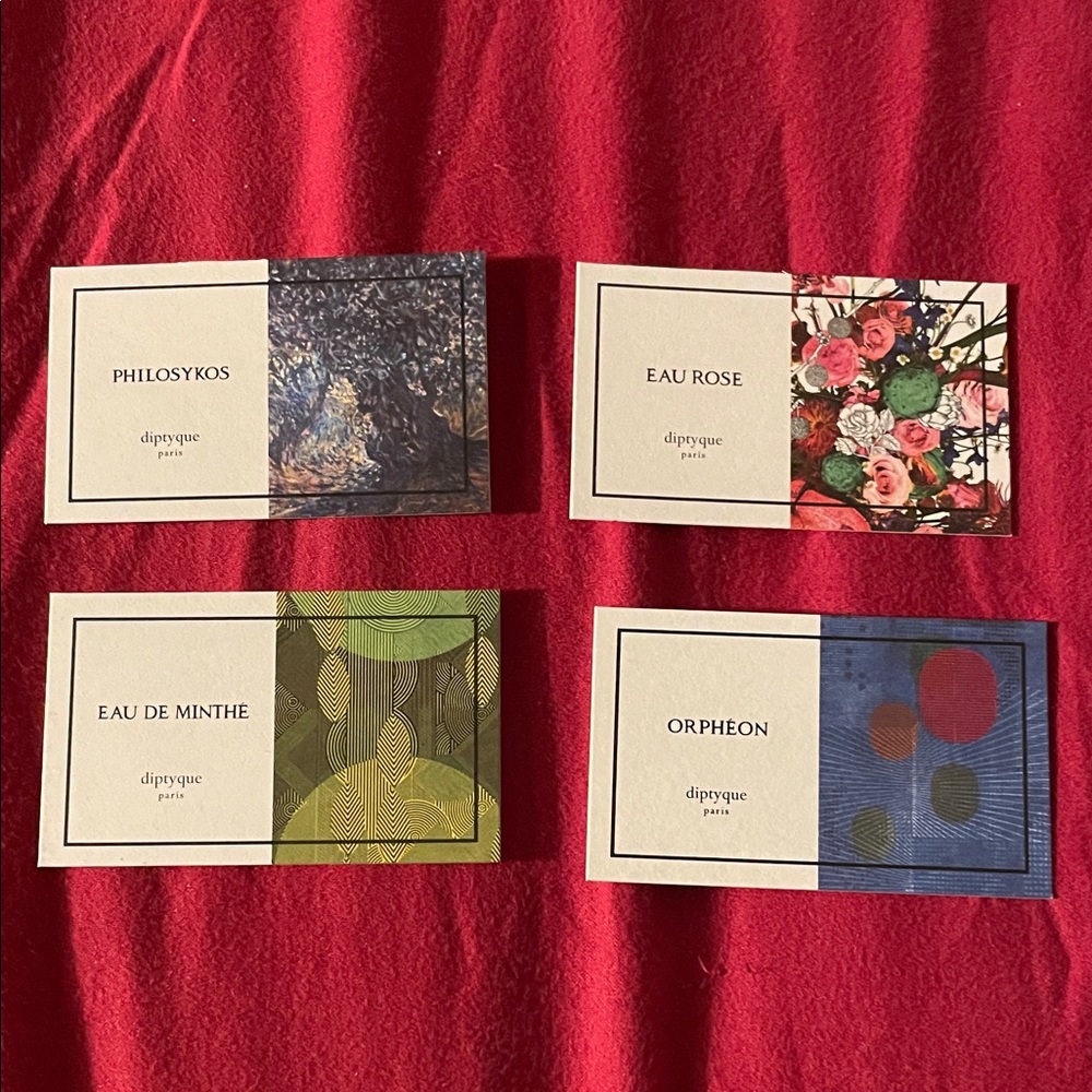 Diptyque Paris Cards